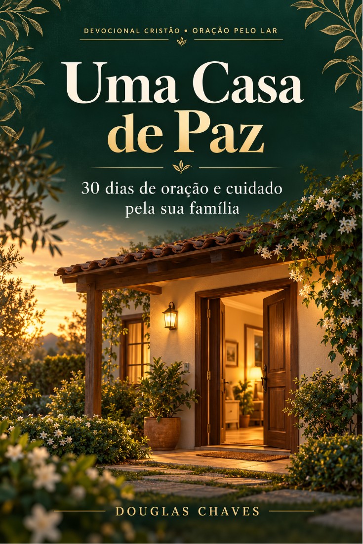 Capa do devocional Uma Casa de Paz
